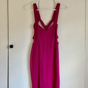 Mid-length Strappy Back Bodycon